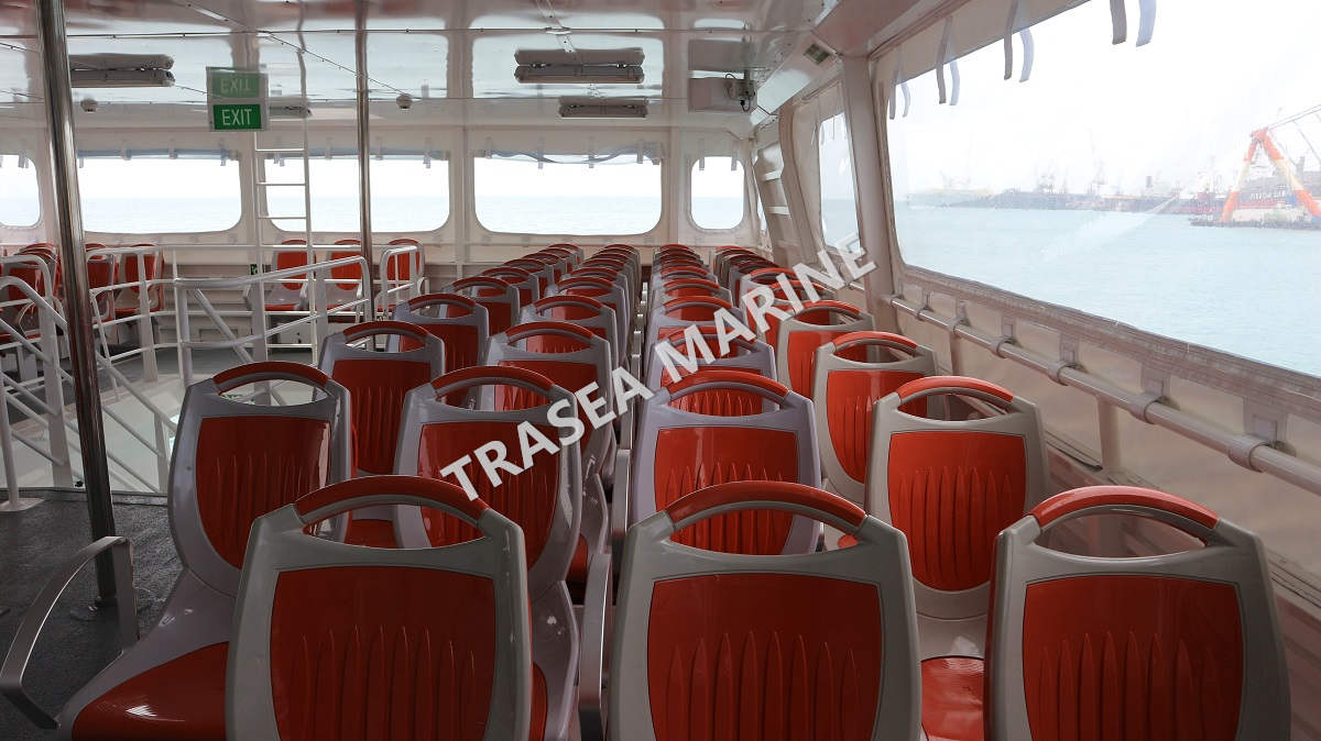 plastic ferry passenger seats